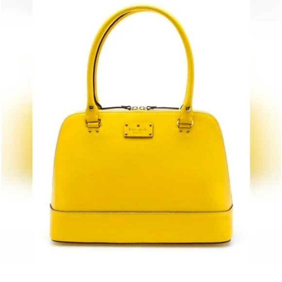 Kate Spade Welleslwy Rachelle Satchel - FREE WALLET & DUST BAG - Picture 6 of 14